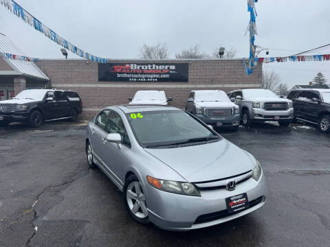 2006 Honda Civic for sale at Brothers Auto Group in Youngstown OH