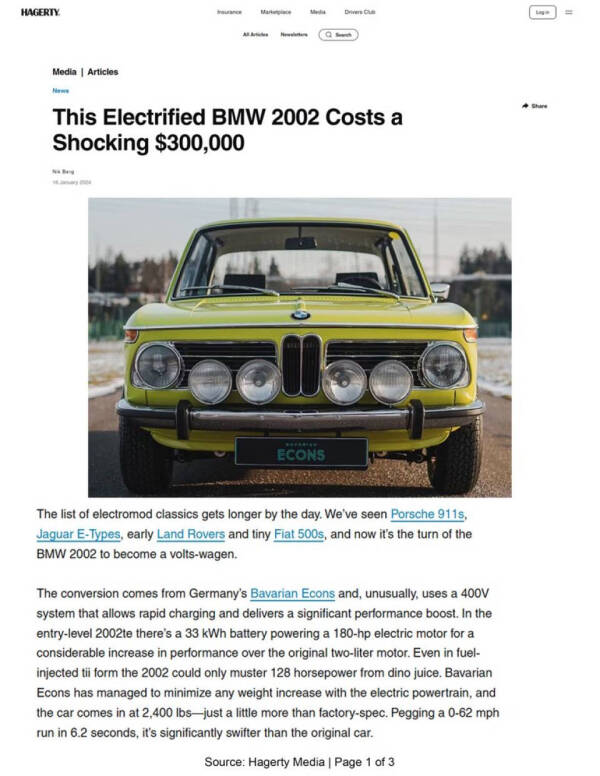 1972 BMW 2002te