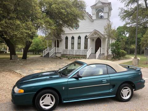 1996 Ford Mustang for sale at Village Motors Of Salado in Salado TX