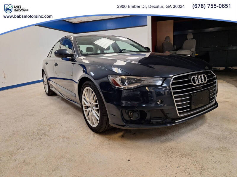 2016 Audi A6 2.0T quattro Premium Plus