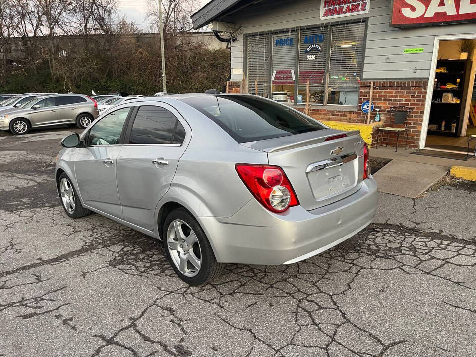 2015 Chevrolet Sonic for sale at Green Ride LLC in NASHVILLE, TN