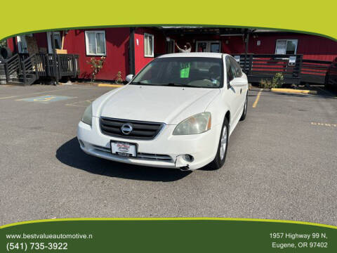 2004 Nissan Altima for sale at Best Value Automotive in Eugene OR