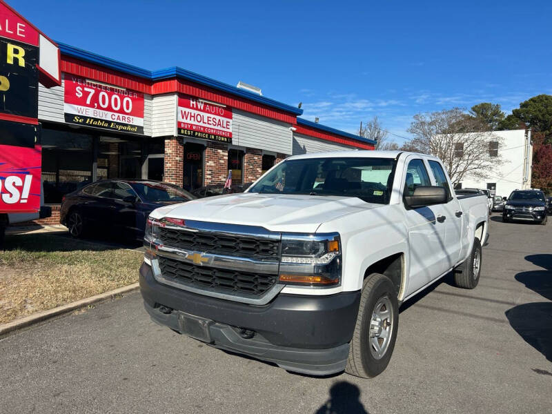 2018 Chevrolet Silverado 1500 for sale at HW Auto Wholesale in Norfolk VA