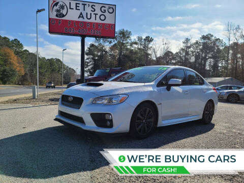 2015 Subaru WRX for sale at Let's Go Auto in Florence SC