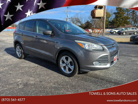 2014 Ford Escape for sale at Towell & Sons Auto Sales in Manila AR