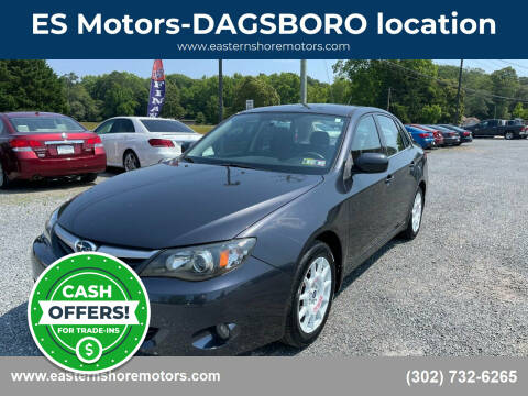 2010 Subaru Impreza for sale at ES Motors-DAGSBORO location in Dagsboro DE