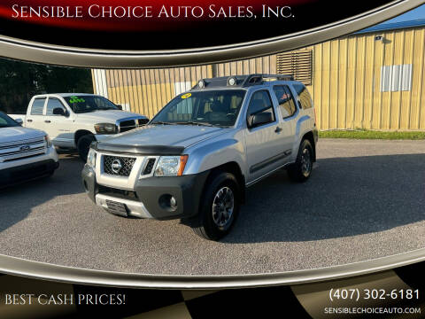 2014 Nissan Xterra for sale at Sensible Choice Auto Sales, Inc. in Longwood FL