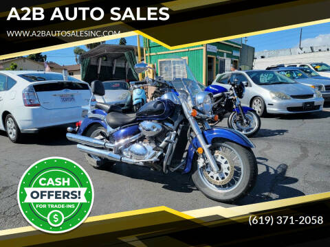 2005 Suzuki VL800 C50 for sale at A2B AUTO SALES in Chula Vista CA