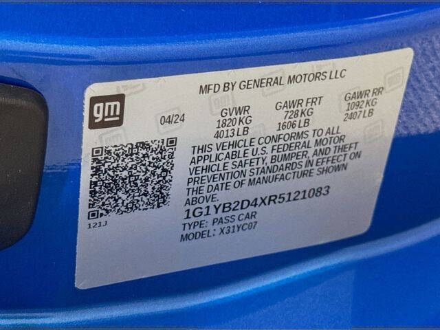 2024 Chevrolet Corvette Stingray