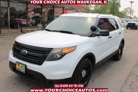 2015 Ford Explorer for sale at Your Choice Autos - Waukegan in Waukegan IL