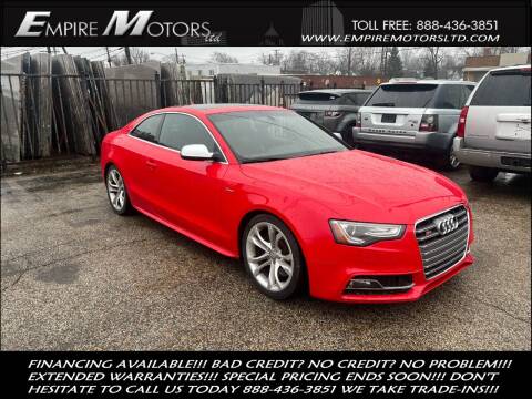2013 Audi S5 for sale at Empire Motors LTD in Cleveland OH