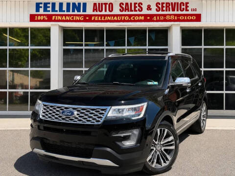 2016 Ford Explorer Platinum