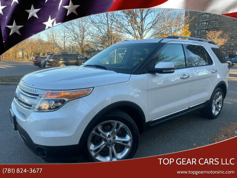 2014 Ford Explorer for sale at Top Gear Cars LLC in Lynn MA