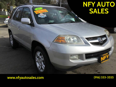 2005 Acura MDX for sale at NFY AUTO SALES in Sacramento CA