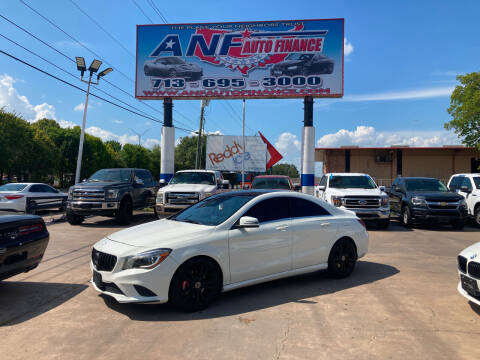 2014 Mercedes-Benz CLA for sale at ANF AUTO FINANCE in Houston TX