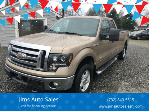 2012 Ford F-150 for sale at Jims Auto Sales in Lakehurst NJ