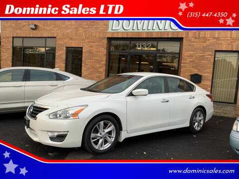 2013 Nissan Altima for sale at Dominic Sales LTD in Syracuse NY