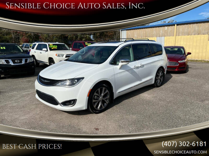 2017 Chrysler Pacifica for sale at Sensible Choice Auto Sales, Inc. in Longwood FL