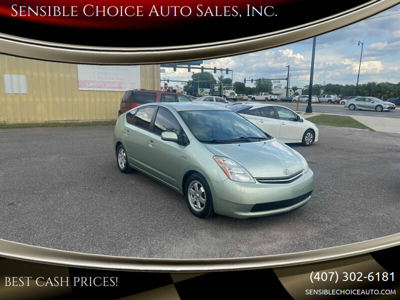 2008 Toyota Prius for sale at Sensible Choice Auto Sales, Inc. in Longwood FL