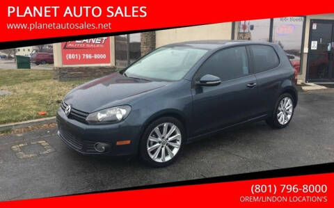 2013 Volkswagen Golf for sale at PLANET AUTO SALES in Lindon UT