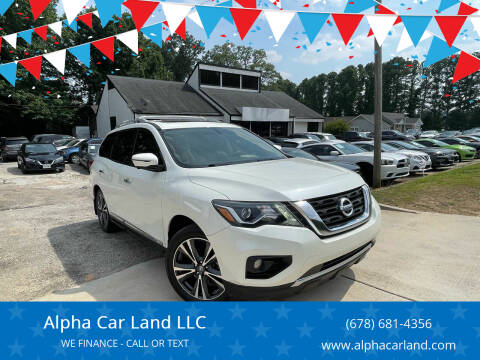 2017 Nissan Pathfinder for sale at Alpha Car Land LLC in Snellville GA