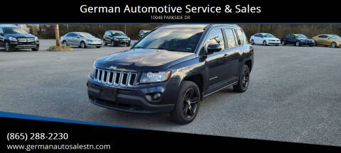2014 Jeep Compass for sale at German Automotive Service & Sales in Knoxville TN