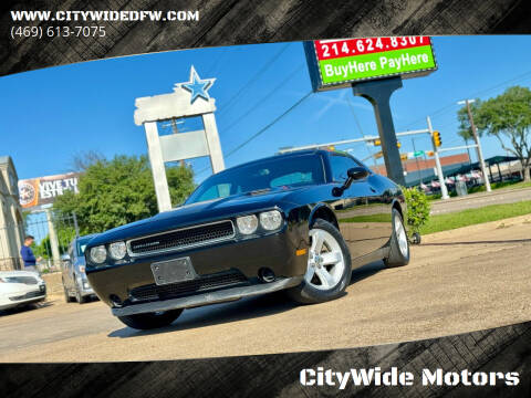 2011 Dodge Challenger for sale at CityWide Motors in Garland TX