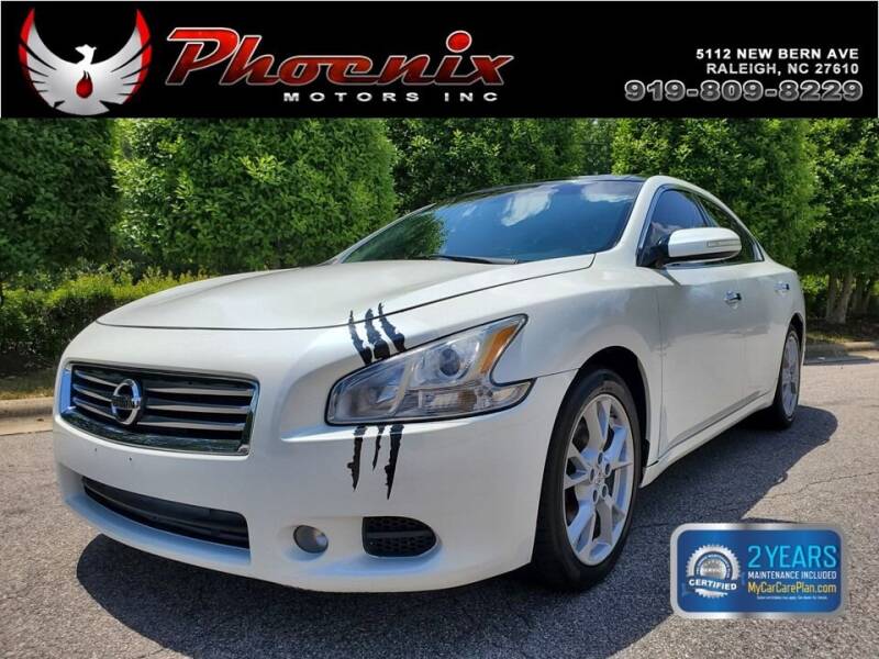 2014 Nissan Maxima for sale at Phoenix Motors Inc in Raleigh NC