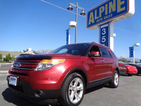 2014 Ford Explorer for sale at Alpine Auto Sales in Salt Lake City UT