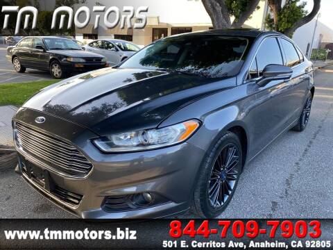 2014 Ford Fusion for sale at TM Motors in Anaheim CA