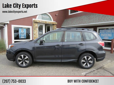2017 Subaru Forester for sale at Lake City Exports in Auburn ME