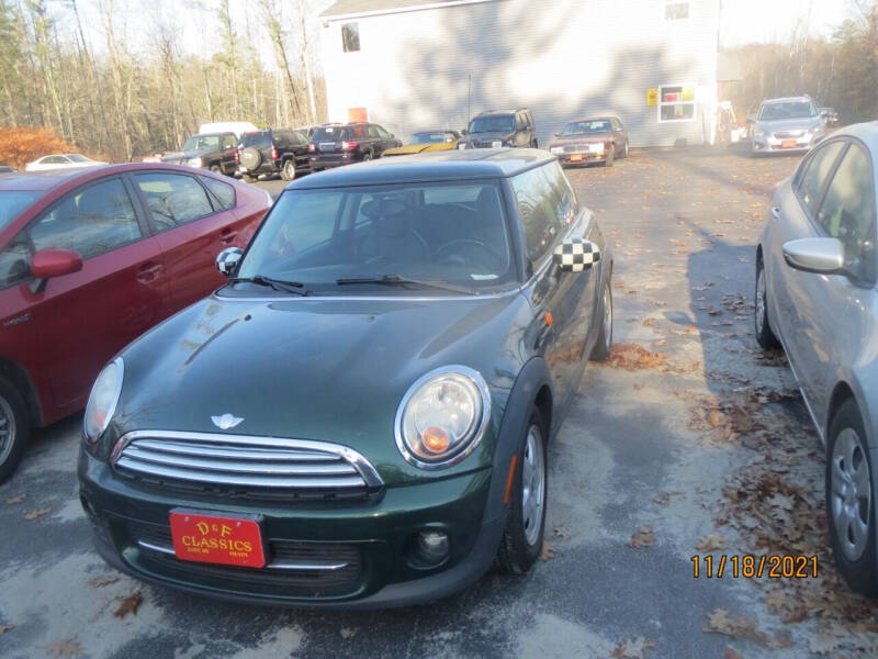 2011 MINI Cooper for sale at D & F Classics in Eliot ME