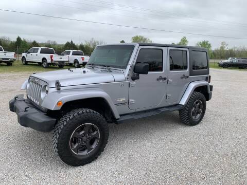 2015 Jeep Wrangler Unlimited for sale at Superior Used Cars LLC in Claremore OK