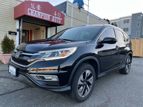 2015 Honda CR-V for sale at Champion Auto LLC in Quincy MA