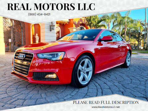 2016 Audi A5 for sale at Real Motors LLC in Clearwater FL