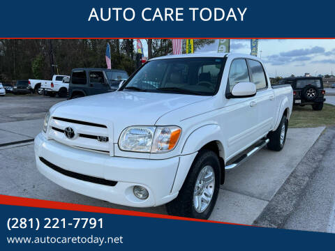 2006 Toyota Tundra for sale at AUTO CARE TODAY in Spring TX