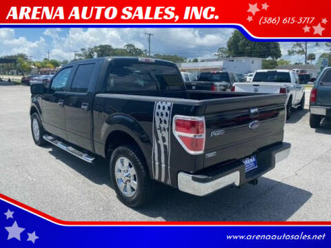 2010 Ford F-150 for sale at ARENA AUTO SALES,  INC. in Holly Hill FL
