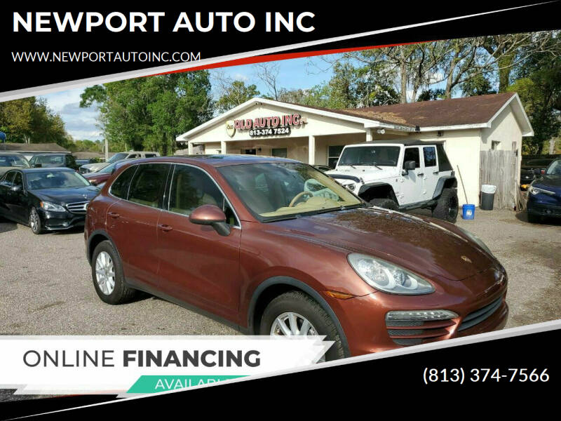 2013 Porsche Cayenne for sale at NEWPORT AUTO INC in Tampa FL