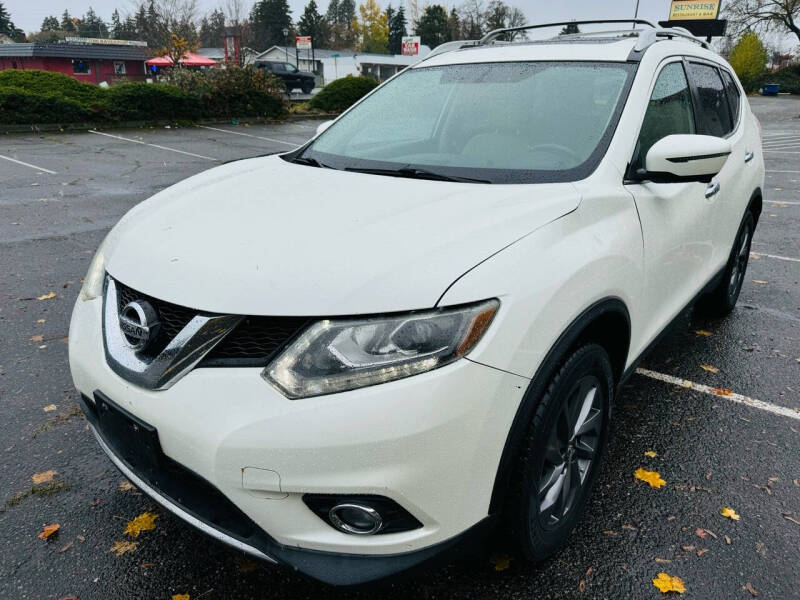 Used 2016 Nissan Rogue SL with VIN 5N1AT2MV9GC766309 for sale in Tacoma, WA