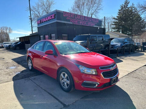 2015 Chevrolet Cruze for sale at Great Lakes Auto House in Midlothian IL