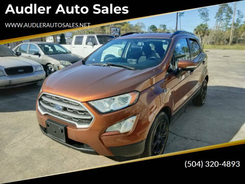 2020 Ford EcoSport for sale at Audler Auto Sales in Slidell LA