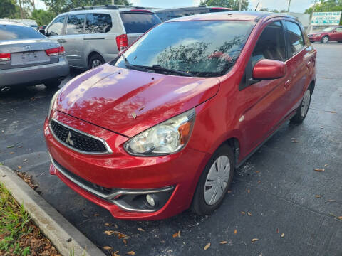 2017 Mitsubishi Mirage for sale at CAR-RIGHT AUTO SALES INC in Naples FL