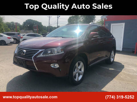 2015 Lexus RX 350 for sale at Top Quality Auto Sales in Westport MA