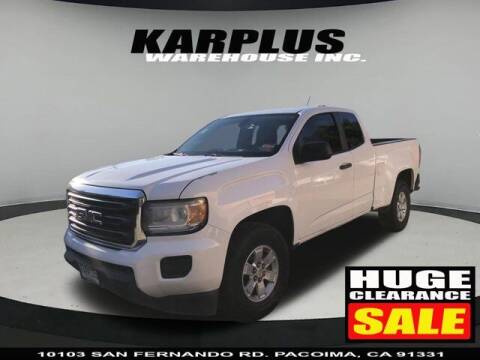 2016 GMC Canyon for sale at Karplus Warehouse in Pacoima CA