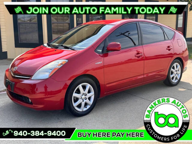 2008 Toyota Prius for sale at BANKERS AUTOS in Denton, TX