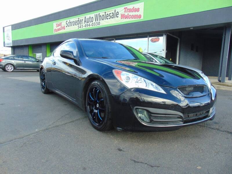 2010 Hyundai Genesis Coupe for sale at Schroeder Auto Wholesale in Medford OR
