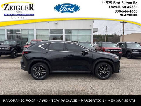 2022 Lexus NX 350h for sale at Zeigler Ford of Plainwell - Zeigler Ford of Lowell in Lowell MI