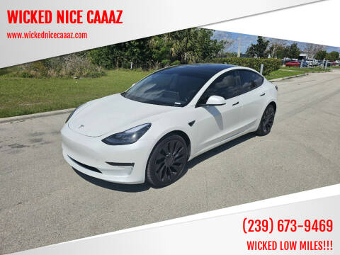 2023 Tesla Model 3 for sale at WICKED NICE CAAAZ in Cape Coral FL