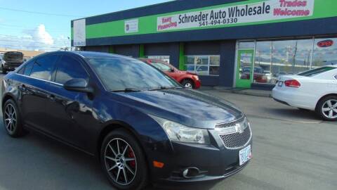 2014 Chevrolet Cruze for sale at Schroeder Auto Wholesale in Medford OR