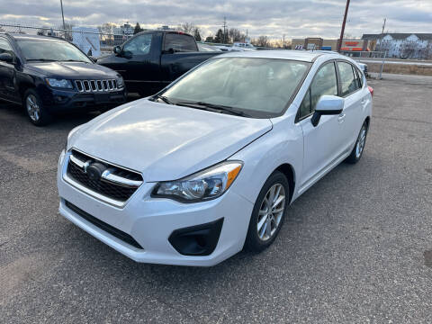 2012 Subaru Impreza for sale at Northtown Auto Sales in Spring Lake MN